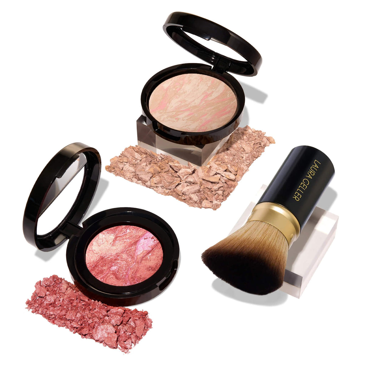 LAURA GELLER NEW YORK front packaging showing porcelain foundation for even skin