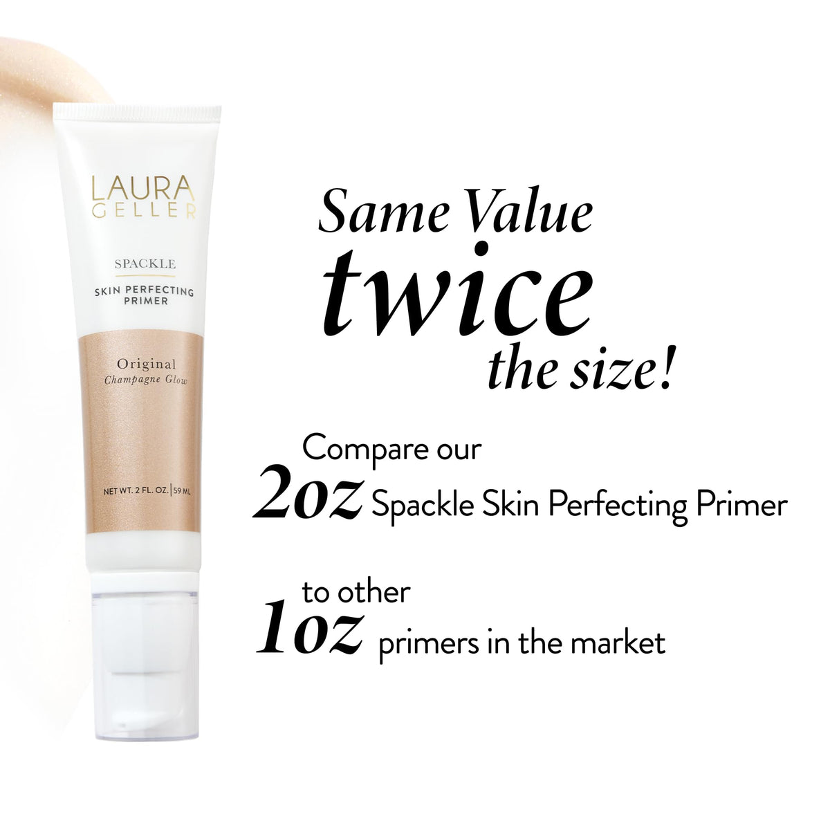 LAURA GELLER New York primer packed in travel kit for on-the-go hydrating benefit