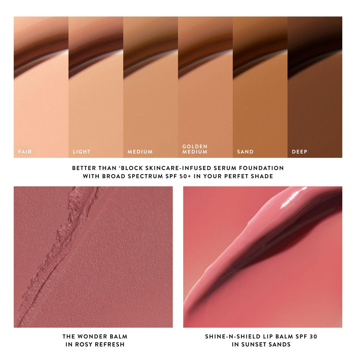 LAURA GELLER products inside a purse ready for on-the-go touchups