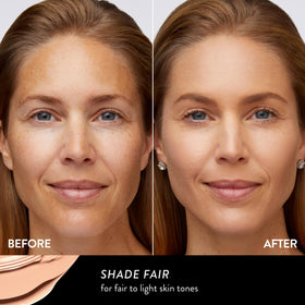 LAURA GELLER NEW YORK pump dispensing serum-light foundation texture for easy blending