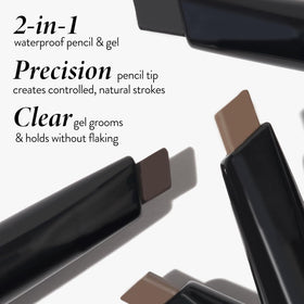LAURA GELLER NEW YORK tool held in hand to show scale and easy travel-friendly size