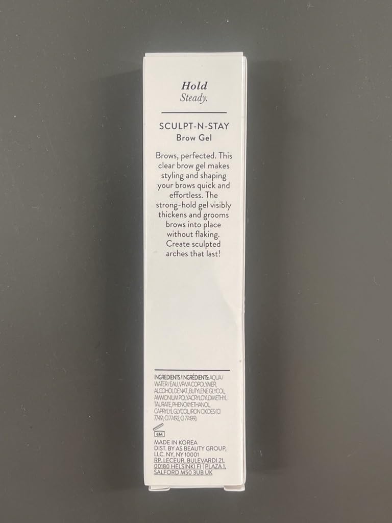 LAURA GELLER NEW YORK clear gel texture droplet showing non-flaking formula