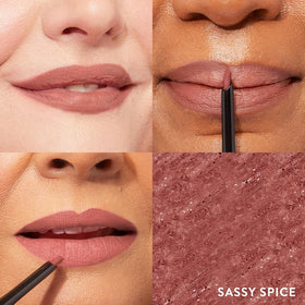 LAURA GELLER NEW YORK slanted tip close up for precise lip definition