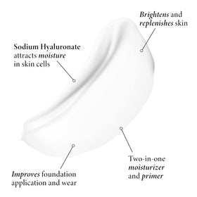 LAURA GELLER NEW YORK clear gel texture close-up demonstrating hydrating, lightweight finish