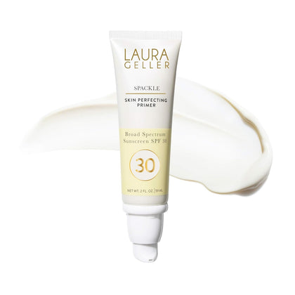 LAURA GELLER front packaging showing SPF 30 and primer benefits