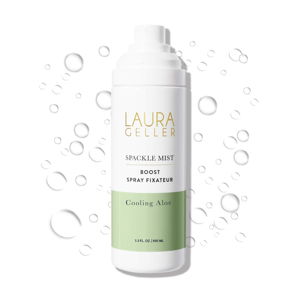 LAURA GELLER NEW YORK front bottle shot showing clean packaging and product benefit
