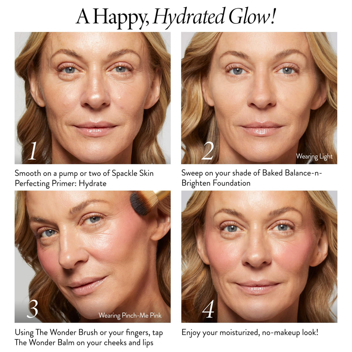LAURA GELLER NEW YORK botanicals and hyaluronic acid ingredients highlighting nourishment