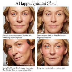 LAURA GELLER NEW YORK botanicals and hyaluronic acid ingredients highlighting nourishment