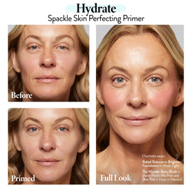 LAURA GELLER NEW YORK close-up of primer texture showing smooth hydration