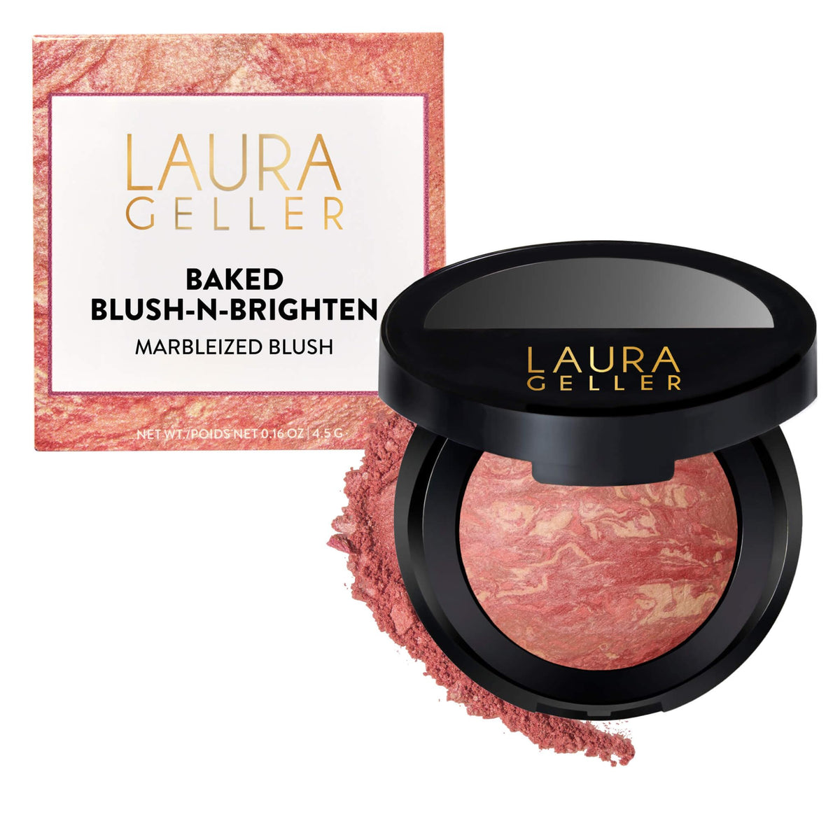 LAURA GELLER NEW YORK front packaging showing compact and shade