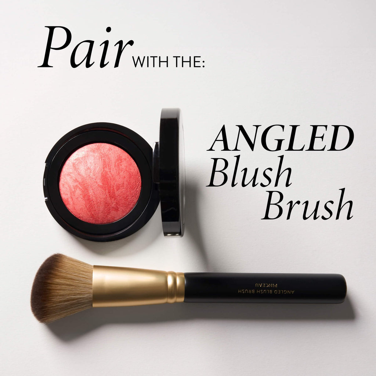 LAURA GELLER NEW YORK compact beside common items indicating size reference