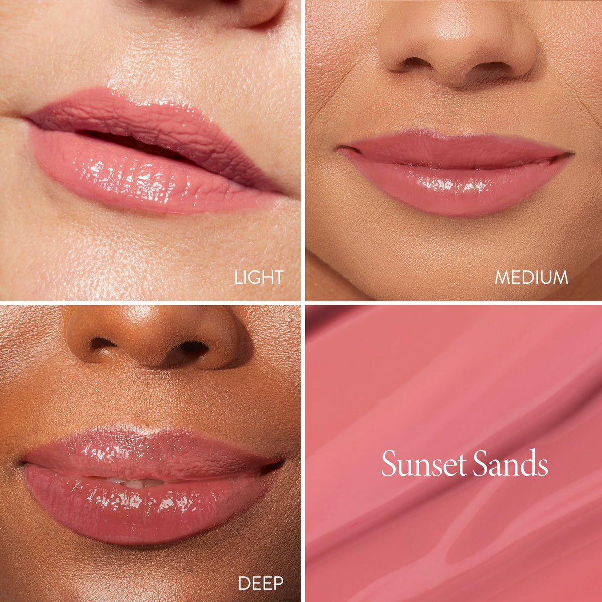 LAURA GELLER NEW YORK open twist-up stick revealing balm for easy reapplication