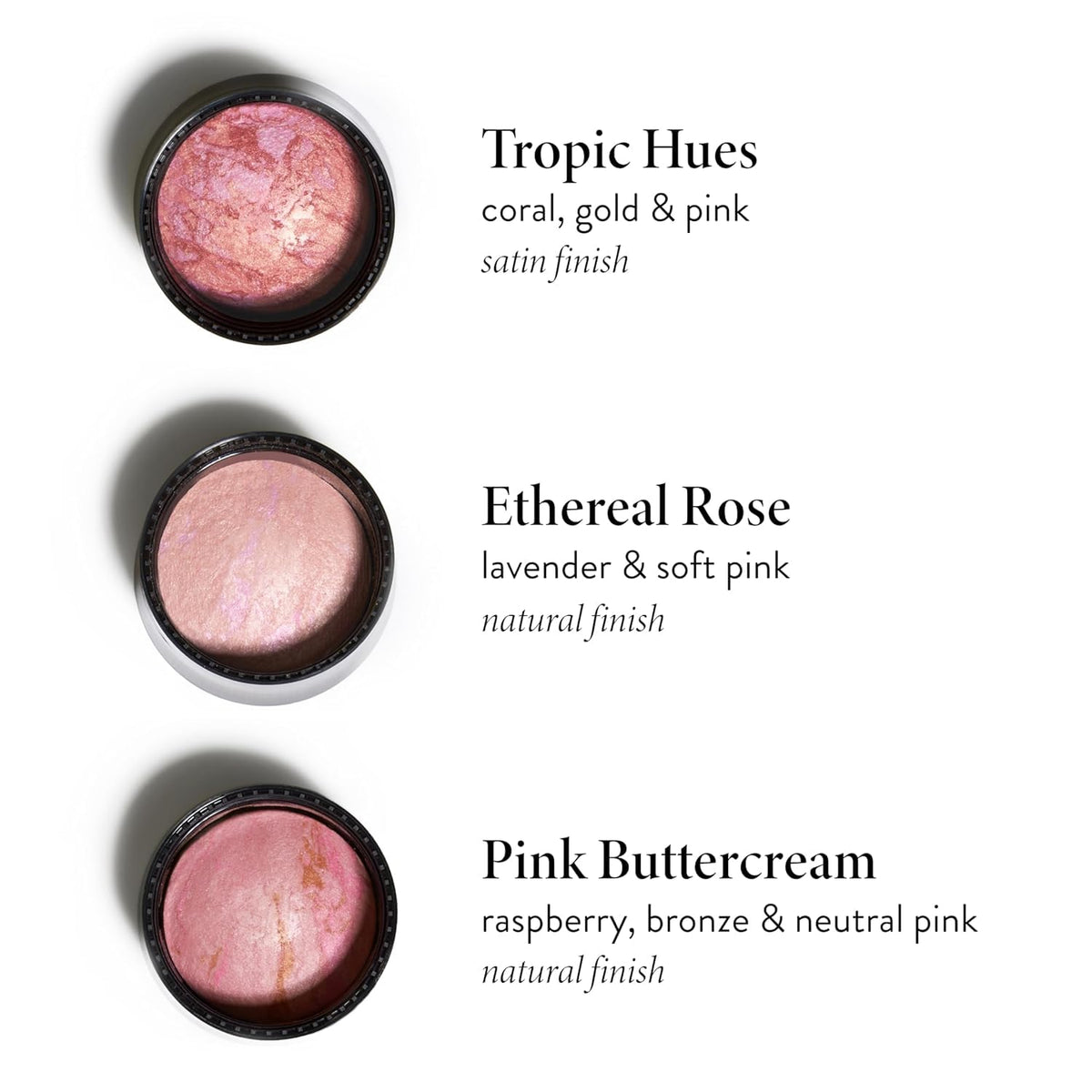 LAURA GELLER swatch on medium skin showing true Tropic Hues payoff