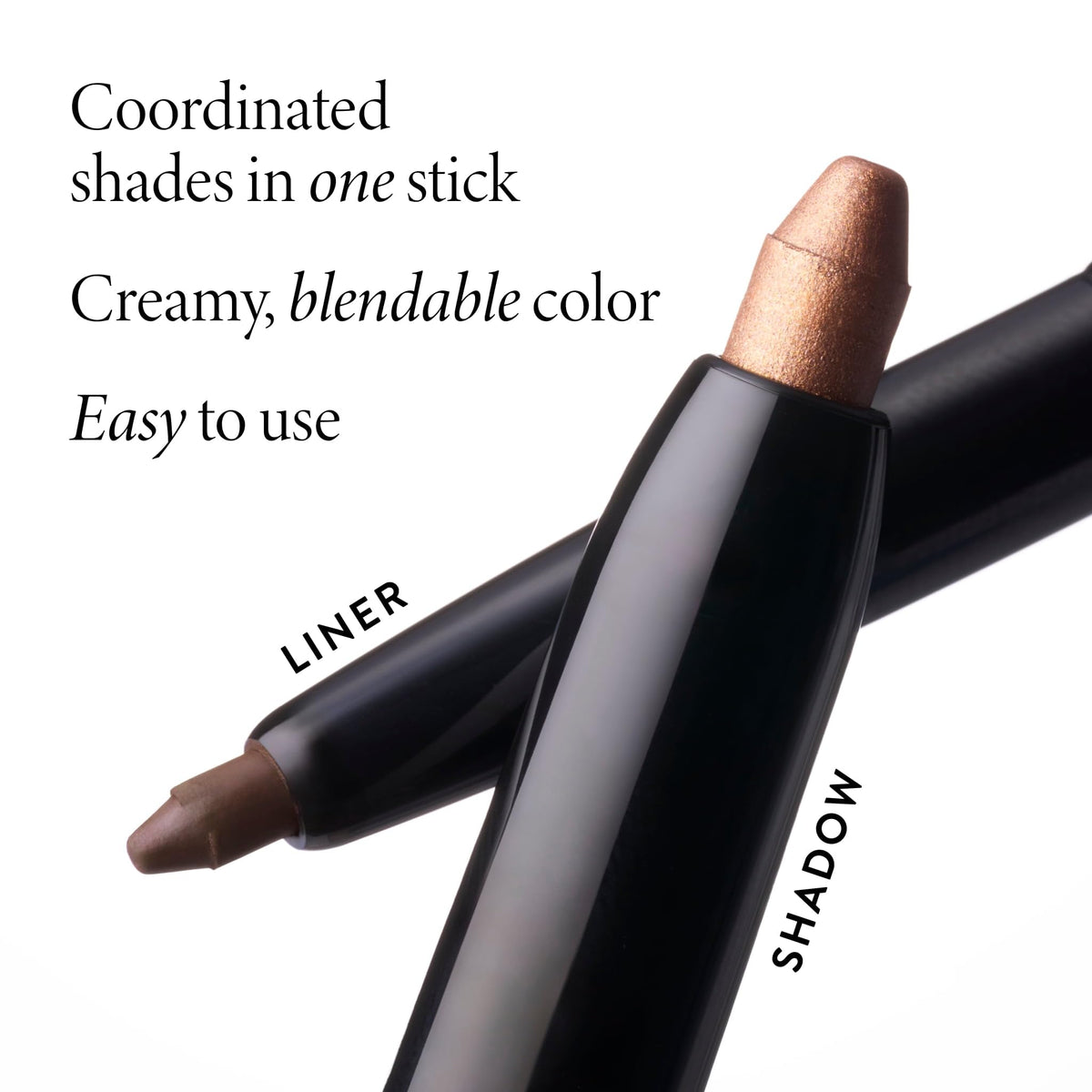LAURA GELLER close-up of toasted-brown cream shadow texture for smooth application