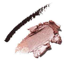 LAURA GELLER finished eye look paired with mascara showing polished definition