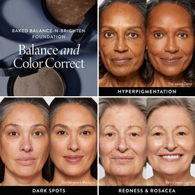 LAURA GELLER NEW YORK woman applying makeup portraying real-skin finish and confidence boost