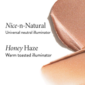 LAURA GELLER NEW YORK blended cheek close-up showing subtle glow and smooth finish