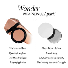 LAURA GELLER lips close-up showing natural tint and moisturizing effect