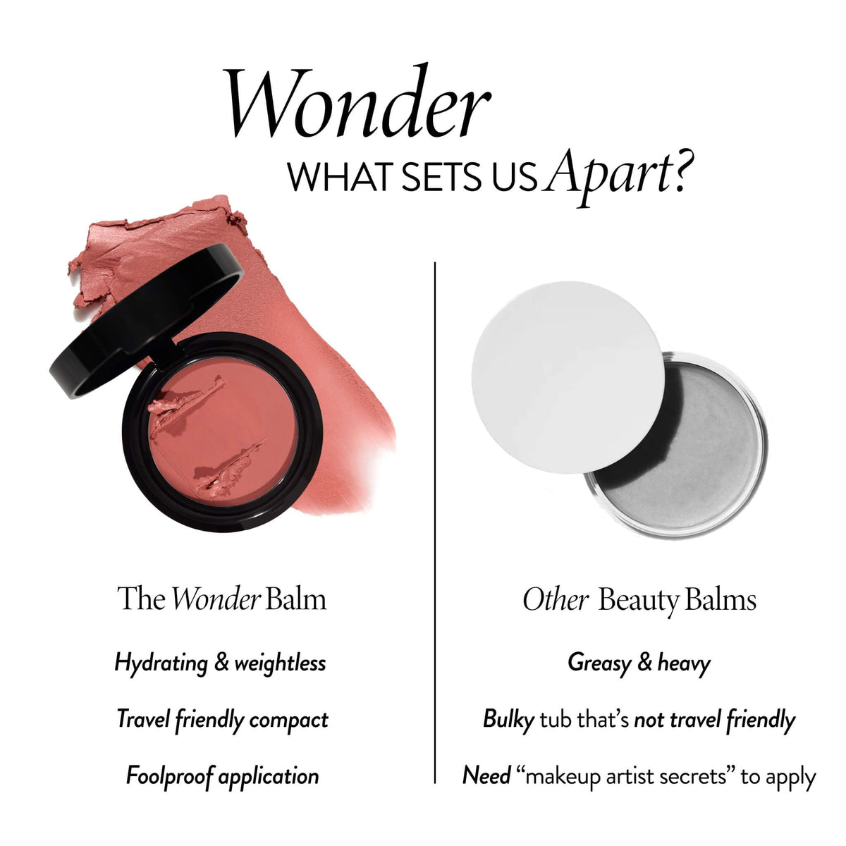 LAURA GELLER NEW YORK size comparison next to coin showing compact portability