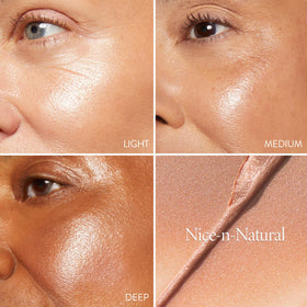 LAURA GELLER close-up texture shot showing creamy hydrating finish