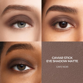 Laura Mercier open stick tip of Café Noir showing creamy pencil for easy one‑step application