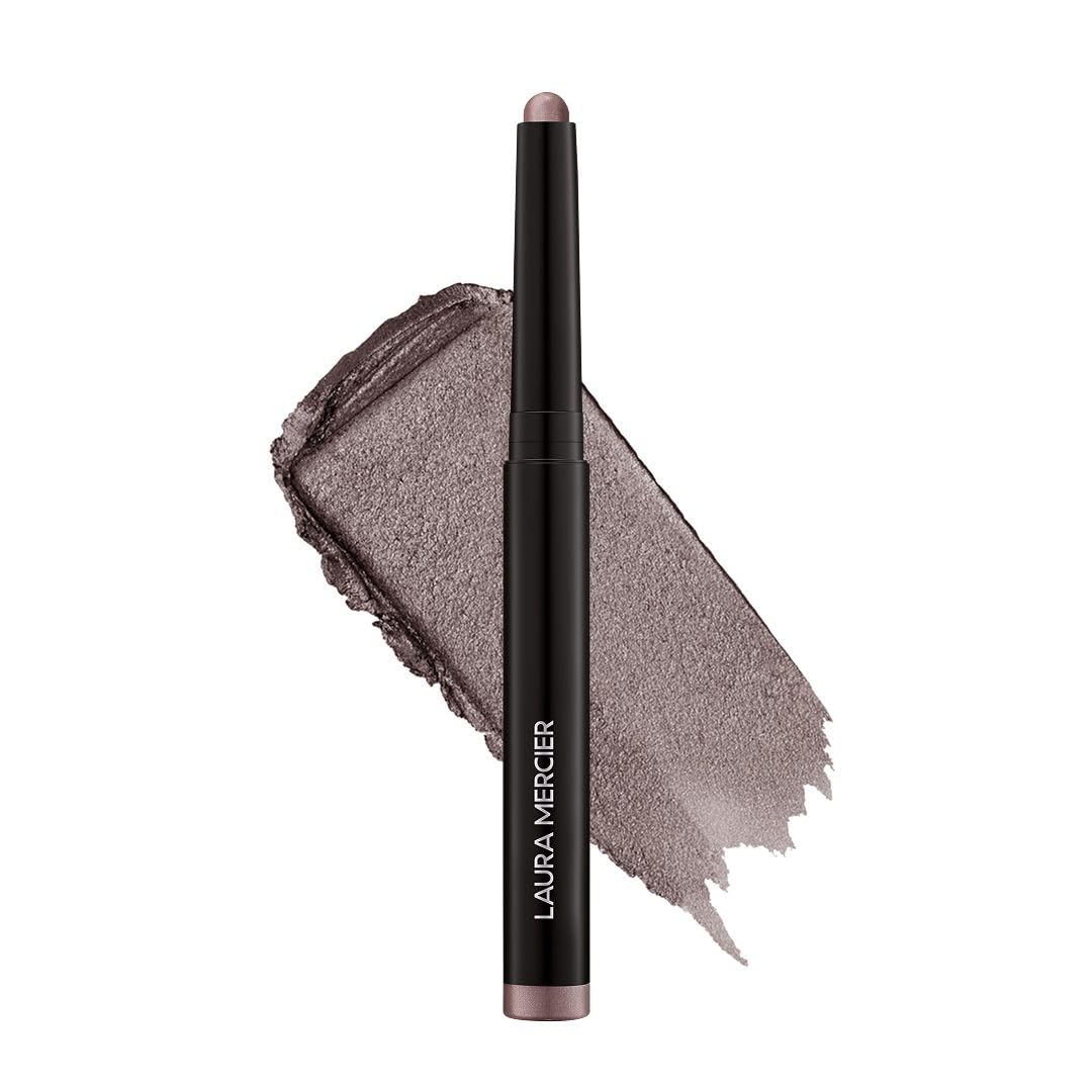 Laura Mercier Caviar Stick front packaging showing Smoky Quartz shimmer and convenience