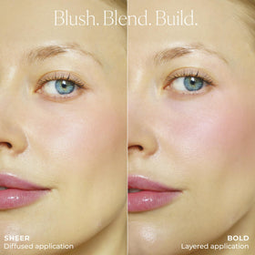 Laura Mercier packaging label focused on ingredients and dermatologist tested benefit