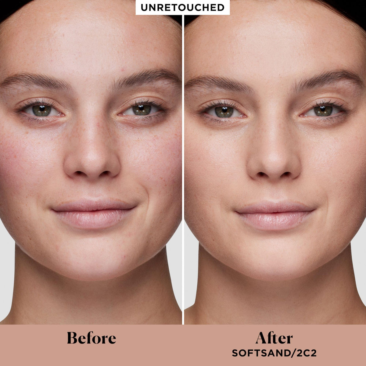 Laura Mercier foundation pump dispensing product to control coverage and reduce waste