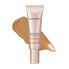Laura Mercier front packaging tube showing product and shade