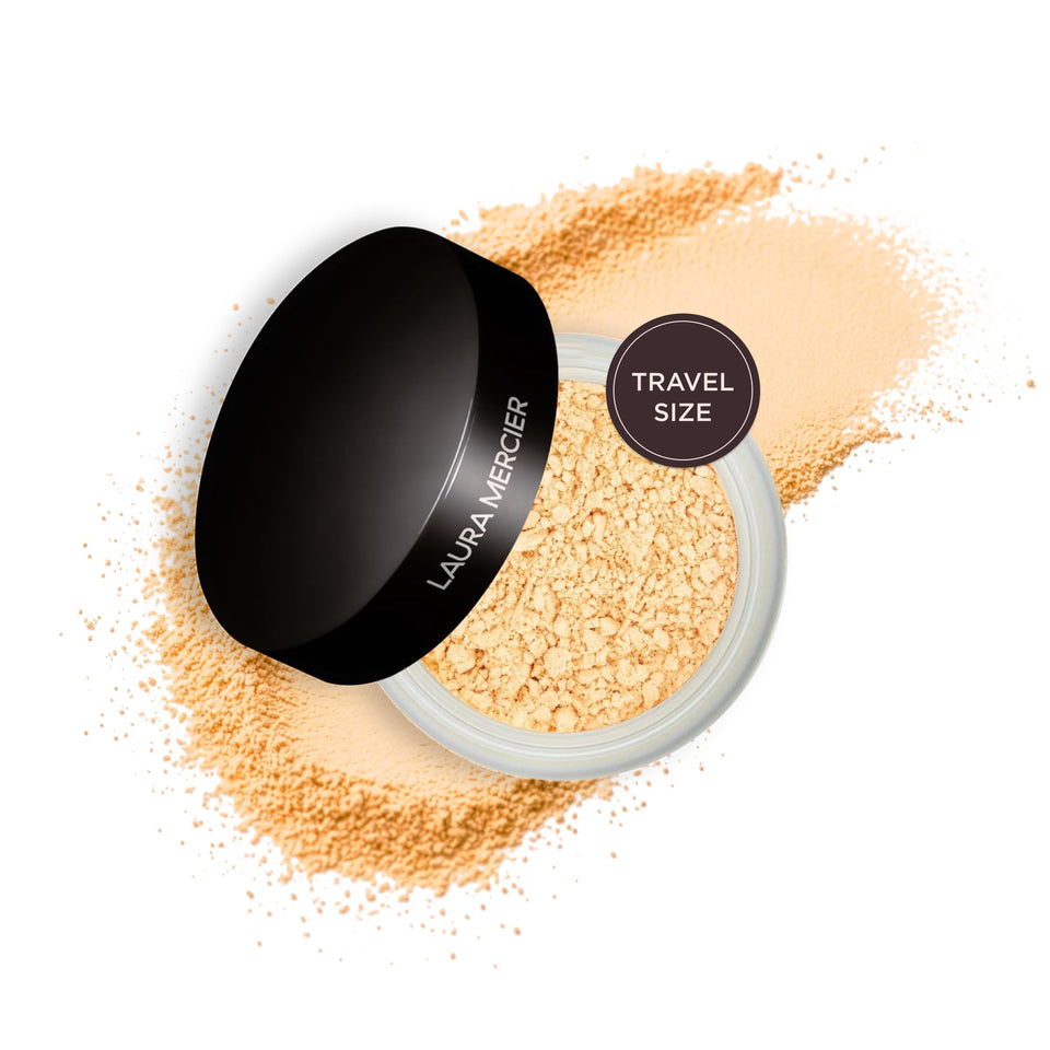 Laura Mercier jar front packaging showing product and brand clarity