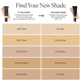 Laura Mercier worn in natural daylight highlighting matte, photo-ready finish