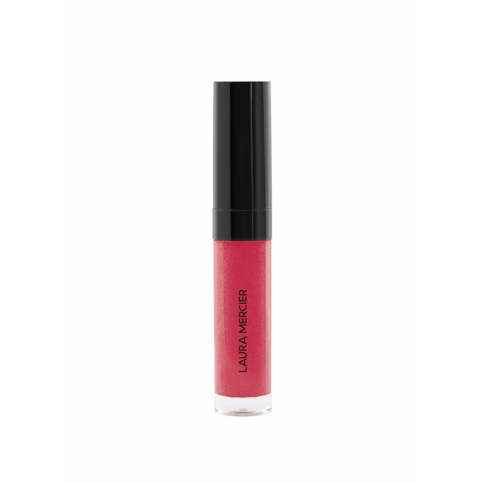 Laura Mercier front packaging showing shade and glossy finish benefit