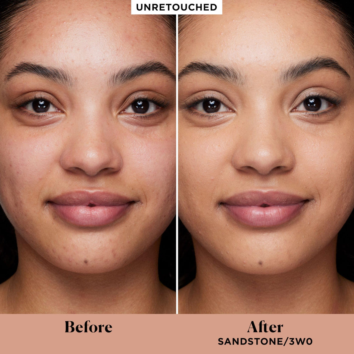 Laura Mercier liquid foundation texture close-up showing smooth blendability