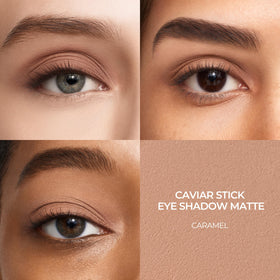 Laura Mercier open stick tip close-up showing smooth texture and precise application
