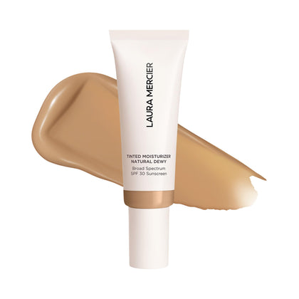 Laura Mercier front packaging showing Palomino shade and SPF benefit