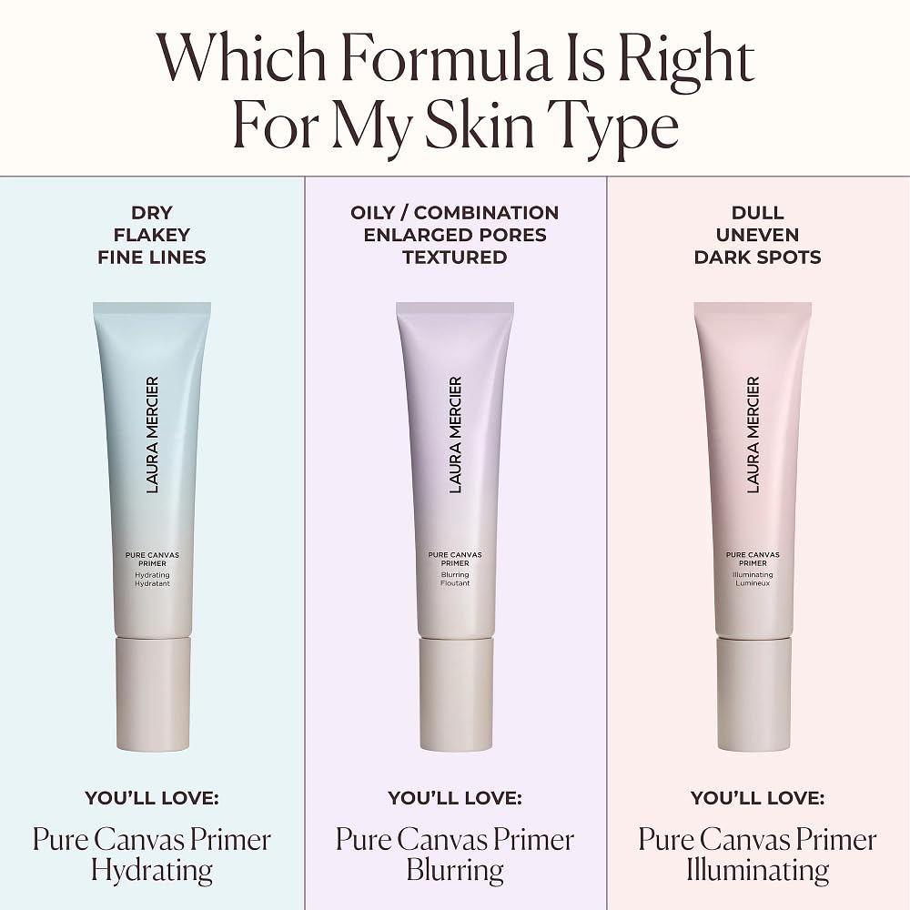 Laura Mercier label close-up highlighting ingredients like glycerin and rose extract