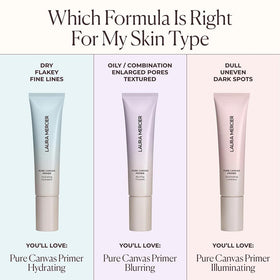 Laura Mercier label close-up highlighting ingredients like glycerin and rose extract