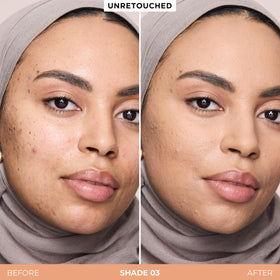 laura mercier applicator closeup demonstrating smooth, controlled dispensing benefit