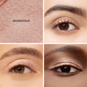 Laura Mercier shade comparison swatches illustrating four translucent options for diverse tones