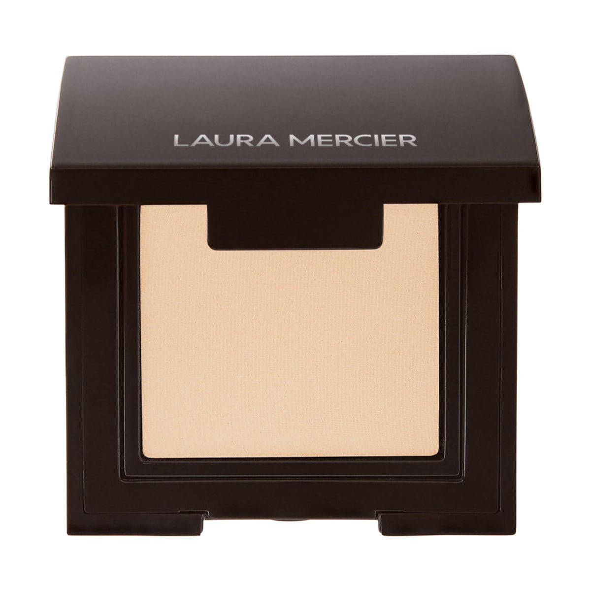 Laura Mercier Stellar front pan showing compact packaging and rich color payoff benefit