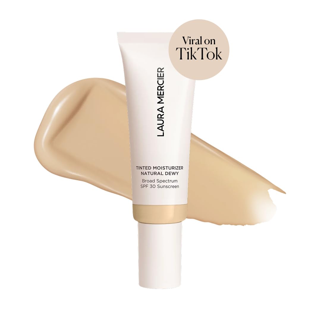 Laura Mercier texture close-up highlighting lightweight dewy formula