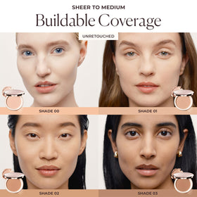 Laura Mercier label with ingredient list highlighting peptides and skin-supporting oils