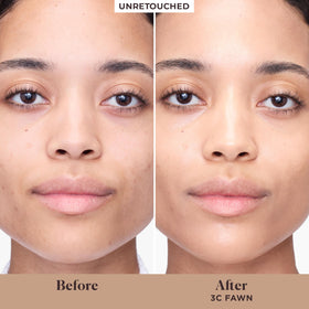 Laura Mercier pump action dispensing tint, highlighting easy controlled application
