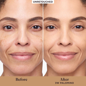 Laura Mercier pump dispenser dispensing tint, demonstrates easy application