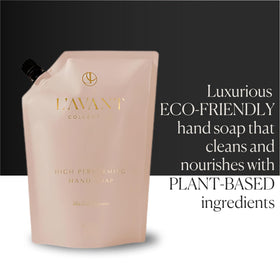 L'AVANT Collective creamy lather texture close-up for gentle moisturizing