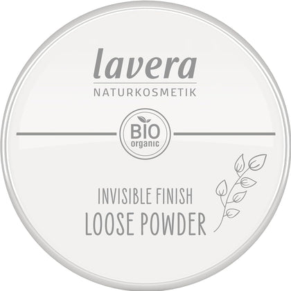 lavera front packaging showing compact tub and brand clarity benefit