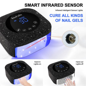 Lavinda LCD display and timer buttons for precise control