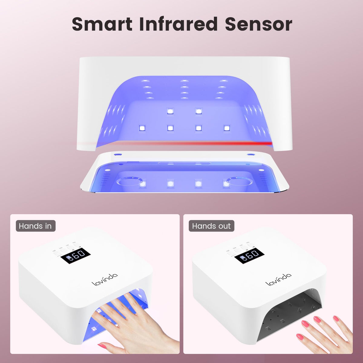 Lavinda removable base removed to show pedicure setup flexibility and easier foot positioning