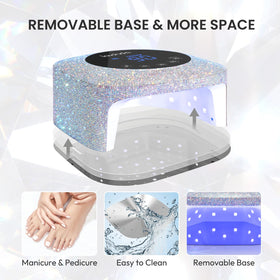 Lavinda large interior space curing toenails for full-foot use