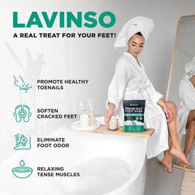 lavinso label detail showing ingredients and clarity for informed buyers